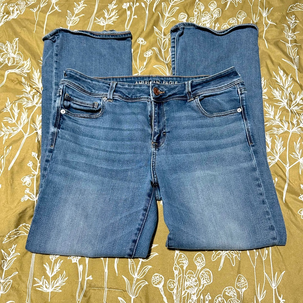 American Eagle Kick Boot Jeans 16 Reg
